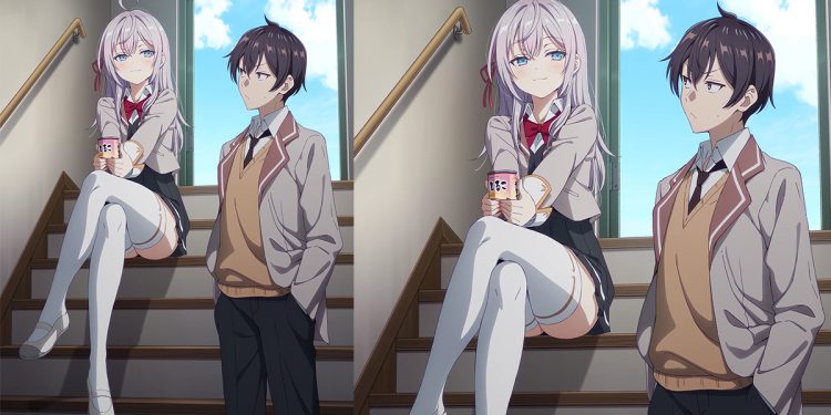 Anime Alya Sometimes Hides Her Feelings in Russian Merilis Lebih Banyak Pemeran Dan Tim Produksi