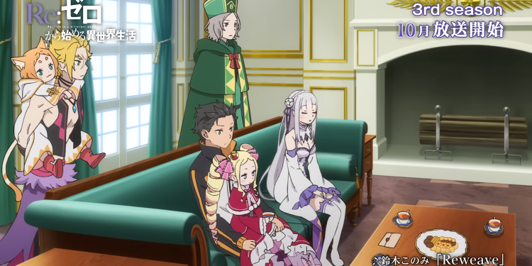Musim Ketiga Re:Zero Akan Segera Hadir!!