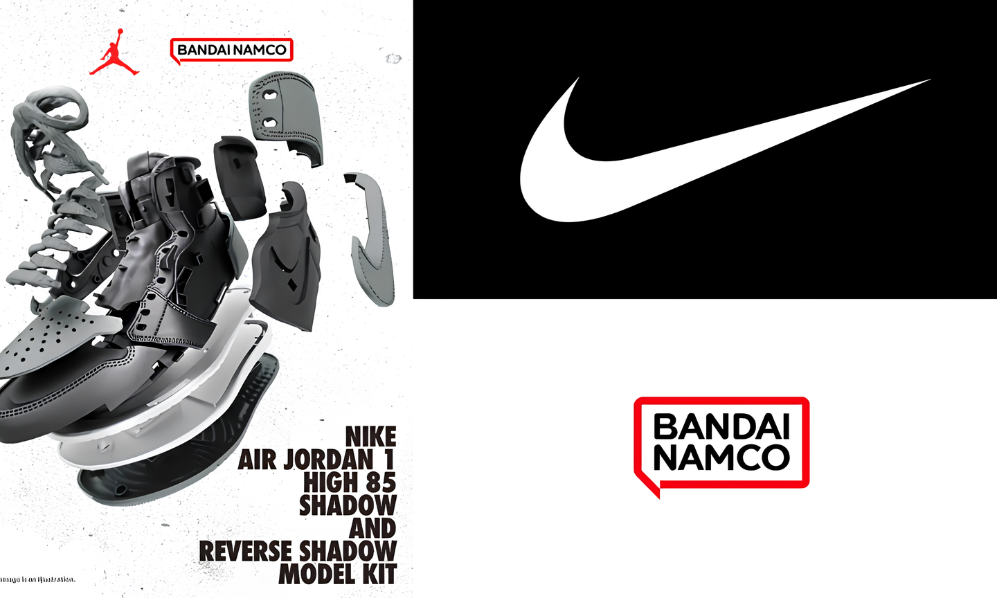 Bandai Namco dan Air Jordan Hadirkan Model Kit Keren