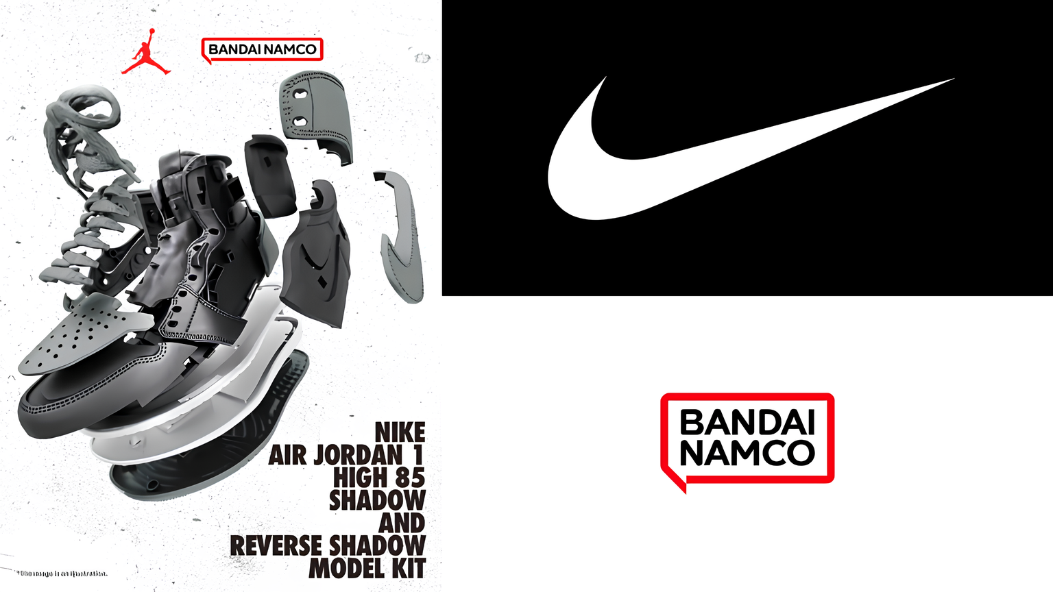 Bandai Namco dan Air Jordan Hadirkan Model Kit Keren