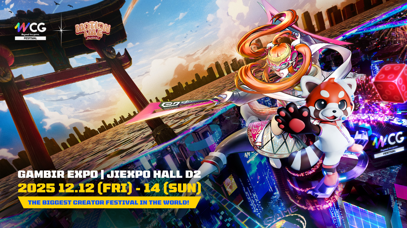Festival WCG x Motion IME 2025 Resmi Umumkan Penjualan Early Bird Ticket – Mulai 26 September 2025